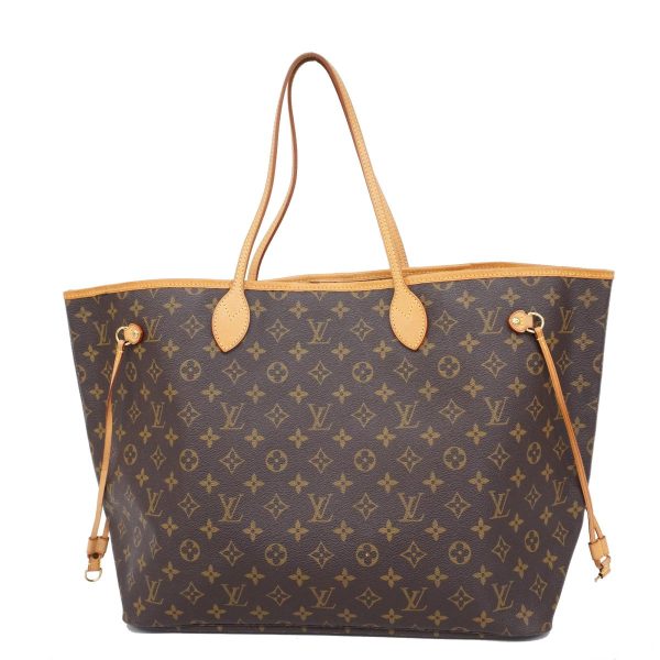 1240001049970 1 Louis Vuitton Neverfull Gm Monogram Tote Bag Brown