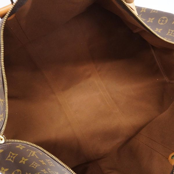 1240001049973 4 Louis Vuitton Keepall 60 Monogram Bag Brown