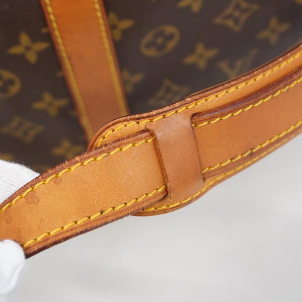 1240001049980 14 Louis Vuitton Keepall Bandouliere 60 Monogram Bag Brown