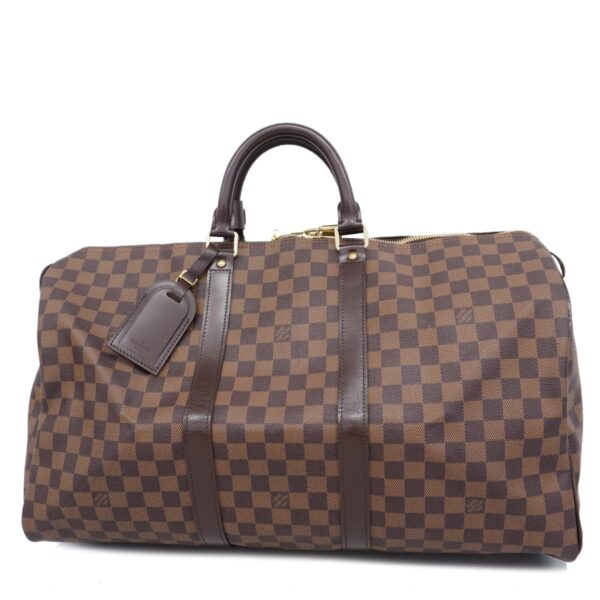 1240001049981 1 Louis Vuitton Damier Keepall Bag Ebene