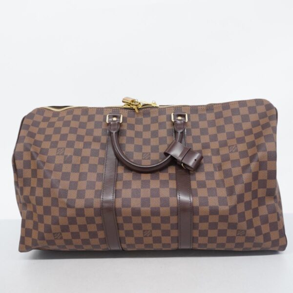 1240001049981 11 Louis Vuitton Damier Keepall Bag Ebene