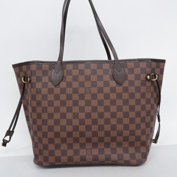 1240001049982 12 Louis Vuitton Neverfull Mm Damier Tote Bag Ebene