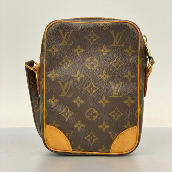 1240001049990 11 Louis Vuitton Monogram Danub Shoulder Bag Brown