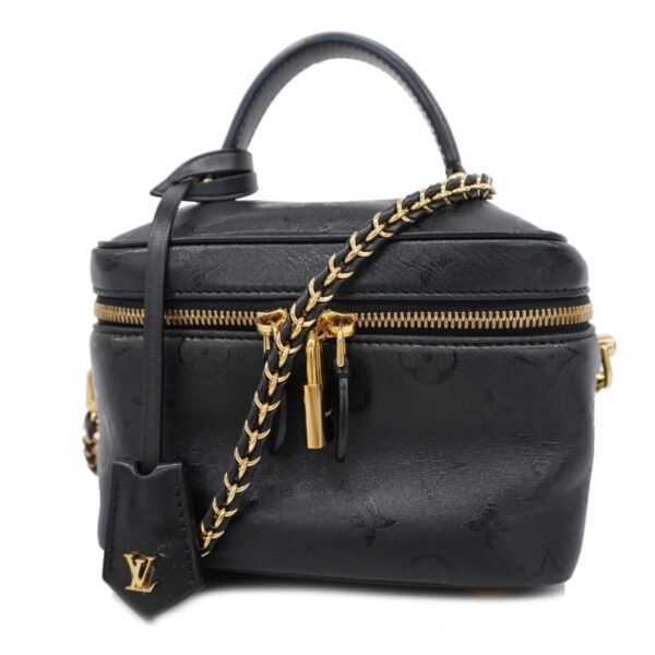 1240001050004 1 Louis Vuitton Monogram Ink Vanity PM 2way Bag Noir