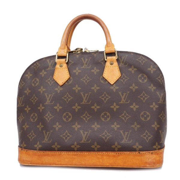 1240001050007 1 Louis Vuitton Monogram Alma Handbag Brown