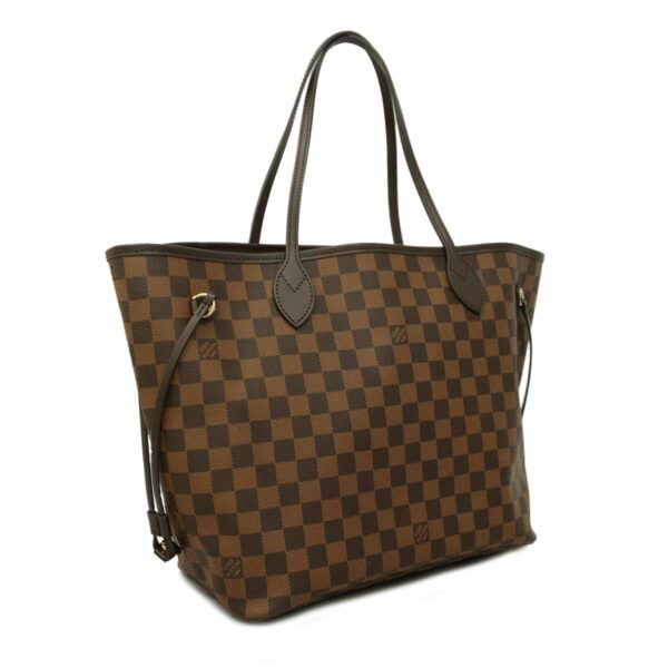 1240001050015 2 Louis Vuitton Damier Neverfull MM Tote Ebene Rose Ballerine