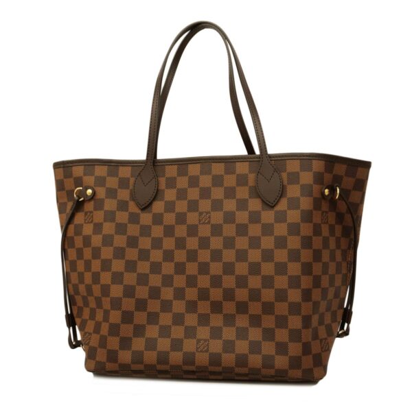 1240001050015 8 Louis Vuitton Damier Neverfull MM Tote Ebene Rose Ballerine