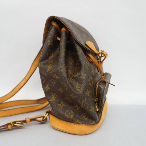 1240001050031 2 Louis Vuitton Monogram Monsouris MM Rucksack Brown