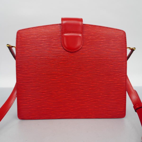 1240001050033 16 Louis Vuitton Capuchin Epi Shoulder Bag Castilian Red