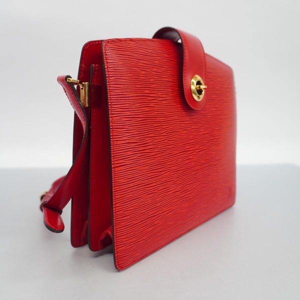 1240001050033 2 Louis Vuitton Capuchin Epi Shoulder Bag Castilian Red