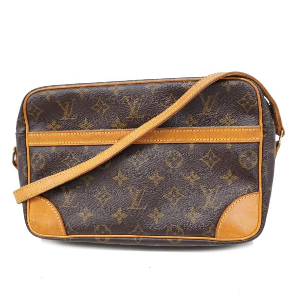 1240001050042 1 1 Louis Vuitton Trocadero 27 Monogram Shoulder Bag Brown