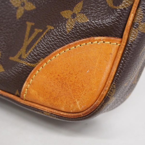 1240001050043 13 Louis Vuitton Marly Dragonne Gm Monogram Clutch Bag Brown