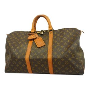 1240001050059 1 Louis Vuitton Danube Monogram Shoulder Bag Brown