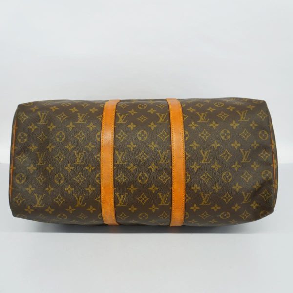 1240001050059 3 Louis Vuitton Keepall 50 Monogram Bag Brown