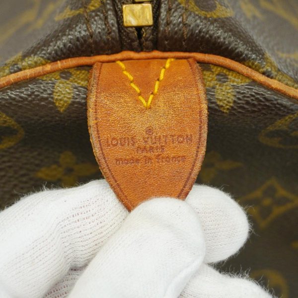 1240001050059 5 Louis Vuitton Keepall 50 Monogram Bag Brown