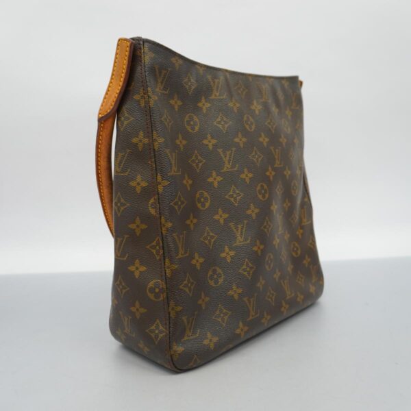 1240001050074 2 Louis Vuitton Monogram Looping GM Shoulder Bag Brown