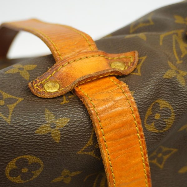 1240001050112 8 Louis Vuitton Saumur 43 Monogram Shoulder Bag Brown