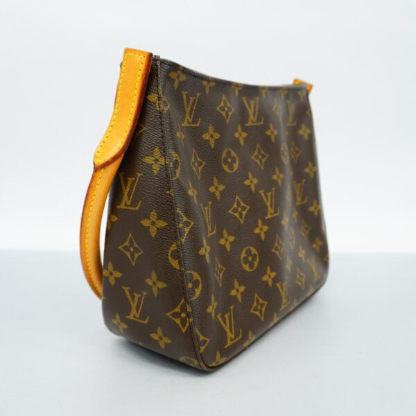 1240001050117 2 Louis Vuitton Monogram Looping MM Shoulder Bag Brown