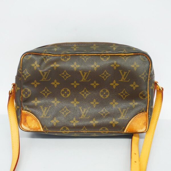 1240001050118 15 Louis Vuitton Monogram Trocadero 27 Shoulder Bag Brown