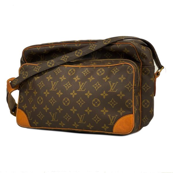 1240001050145 1 Louis Vuitton Monogram Nile GM Shoulder Bag Brown