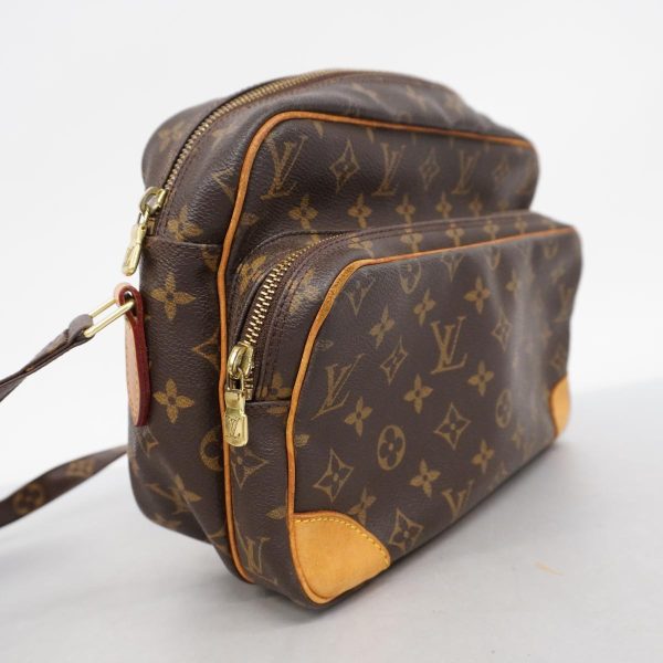 1240001050176 2 Louis Vuitton Nile Monogram Shoulder Bag Brown