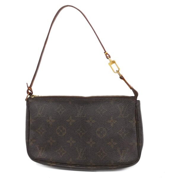 1240001050190 1 Louis Vuitton Monogram Pochette Accessory Pouch Brown