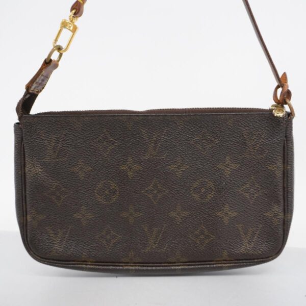 1240001050190 15 Louis Vuitton Monogram Pochette Accessory Pouch Brown