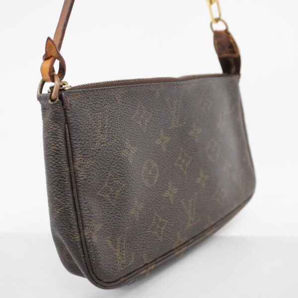 1240001050190 2 Louis Vuitton Monogram Pochette Accessory Pouch Brown