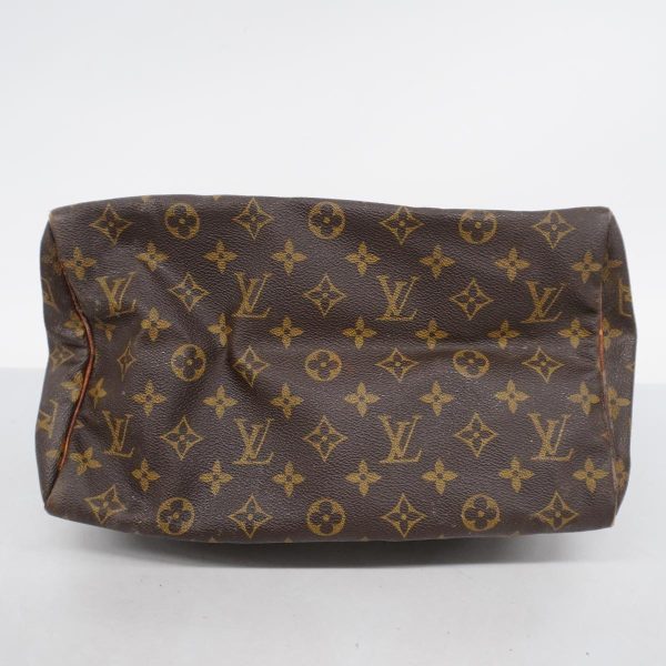 1240001050191 3 Louis Vuitton Speedy 30 Monogram Handbag Brown