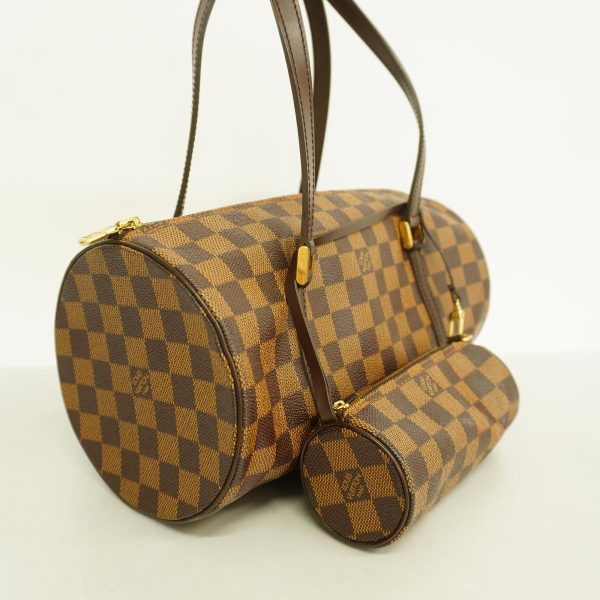 1240001050220 2 Louis Vuitton Papillon 30 Damier Handbag Ebene