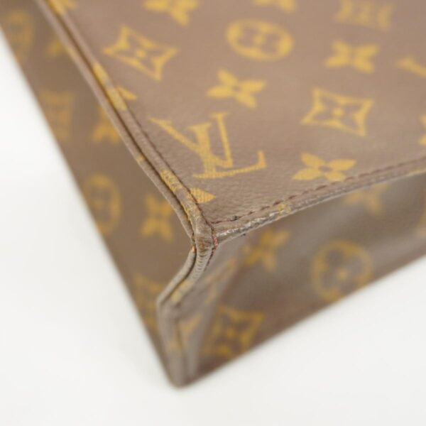 1240001050256 7 Louis Vuitton Monogram Sac Plat Tote Bag Brown