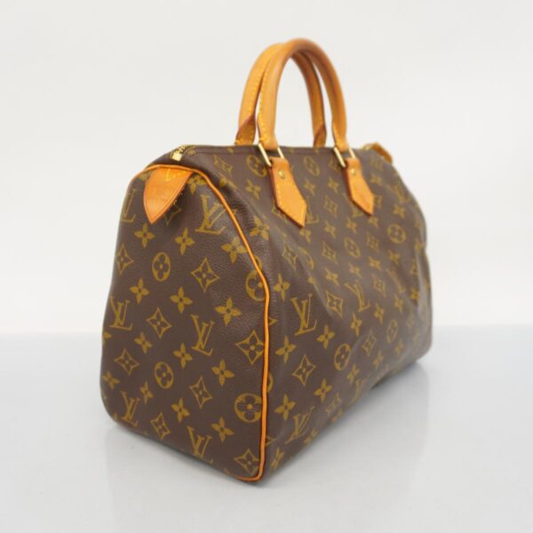 1240001050261 2 Louis Vuitton Monogram Speedy 30 Handbag Brown