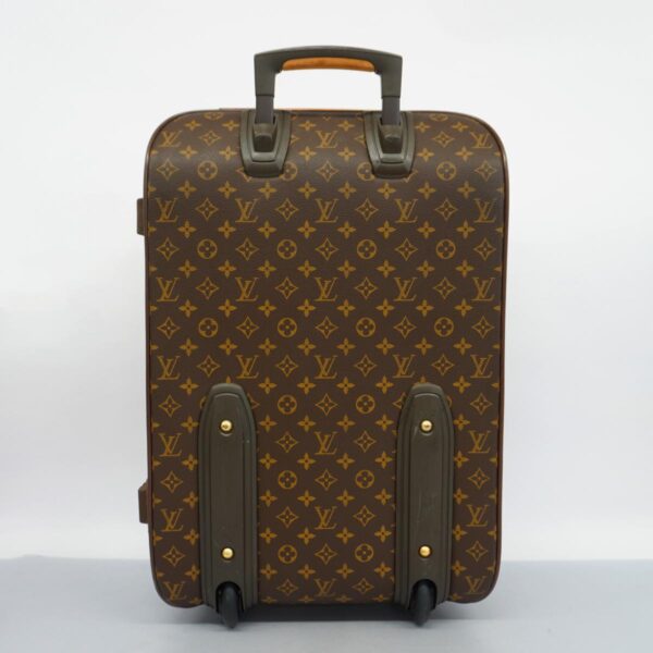 1240001050279 18 Louis Vuitton Monogram Pegas 55 Carry Bag Brown