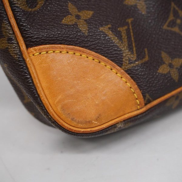 1240001050304 6 Louis Vuitton Marly Dragonne Gm Monogram Clutch Bag Brown