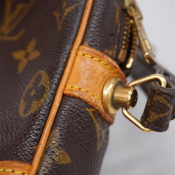 1240001050304 9 Louis Vuitton Marly Dragonne Gm Monogram Clutch Bag Brown