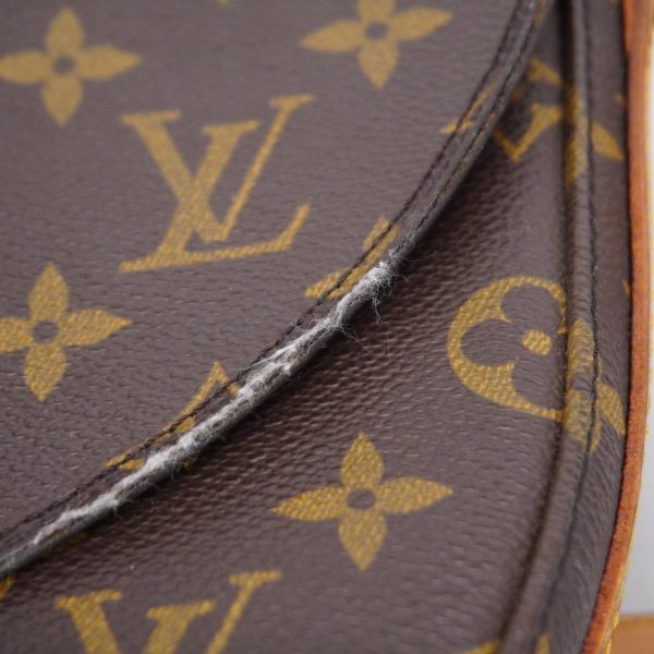 1240001050305 10 Louis Vuitton Chanti Gm Monogram Shoulder Bag Brown