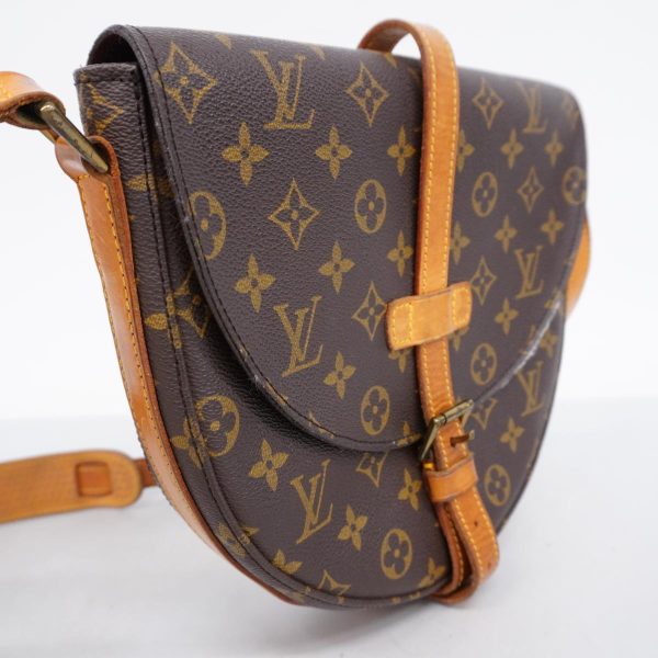 1240001050305 2 Louis Vuitton Chanti Gm Monogram Shoulder Bag Brown