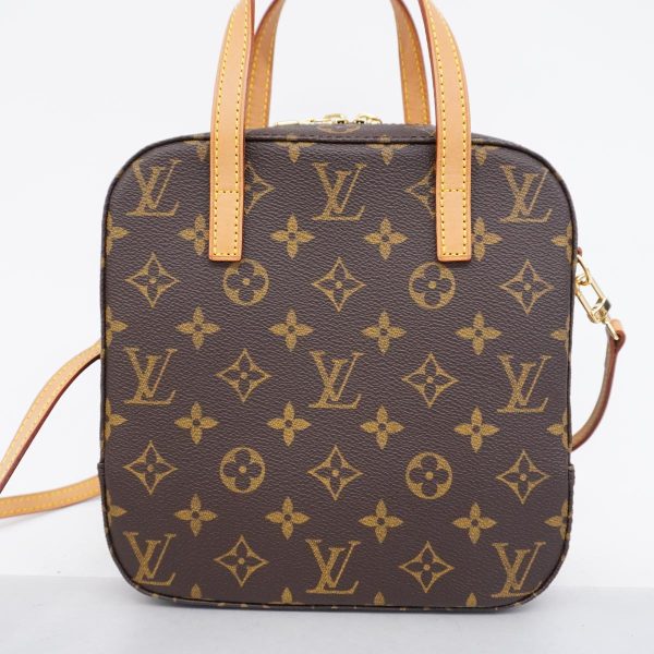 1240001050306 9 Louis Vuitton Spontini Monogram Two Way Bag Brown