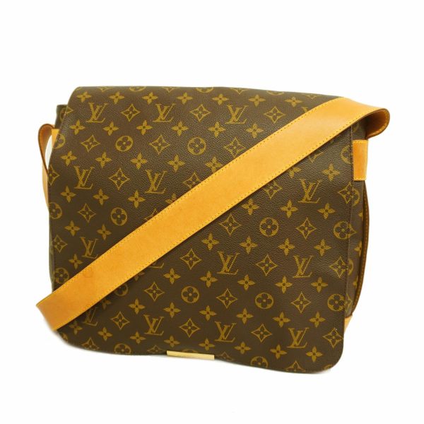 1240001050338 1 Louis Vuitton Aves Monogram Shoulder Bag Brown