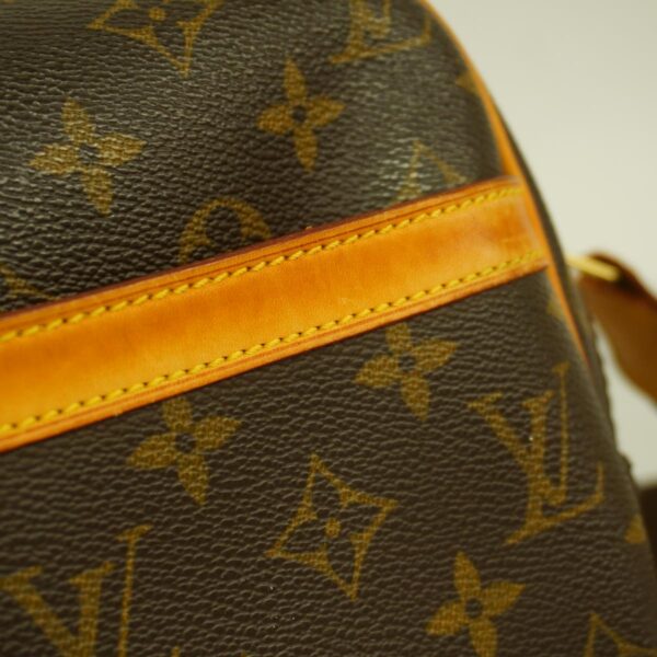 1240001050339 11 Louis Vuitton Monogram Reporter PM Shoulder Bag Brown