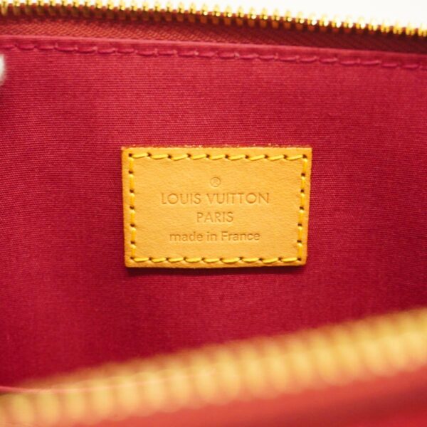 1240001050341 5 Louis Vuitton Vernis Alma PM Handbag Rose Andien