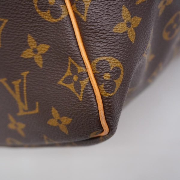 1240001050344 11 Louis Vuitton Keepall 55 Monogram Bag Brown