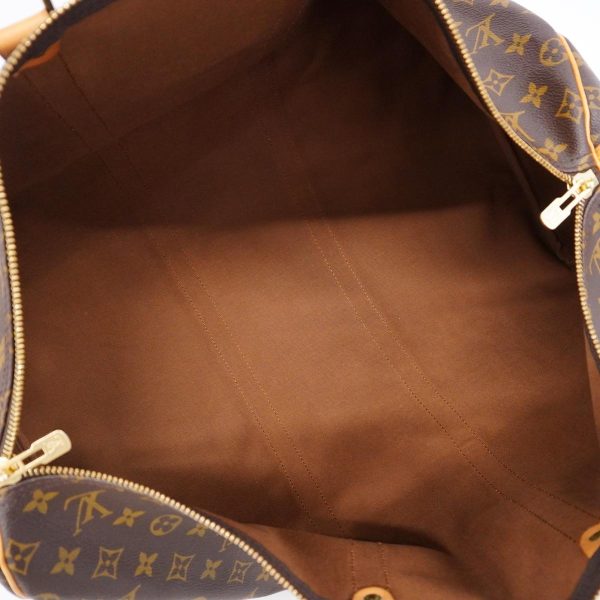 1240001050344 4 Louis Vuitton Keepall 55 Monogram Bag Brown