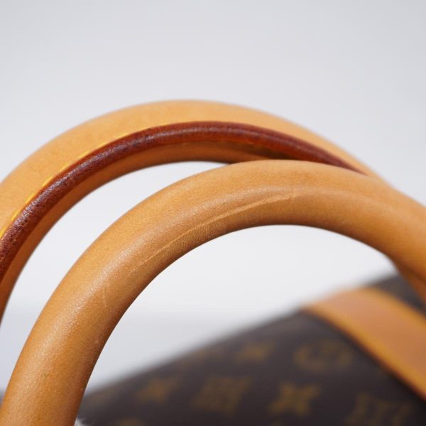 1240001050344 6 Louis Vuitton Keepall 55 Monogram Bag Brown