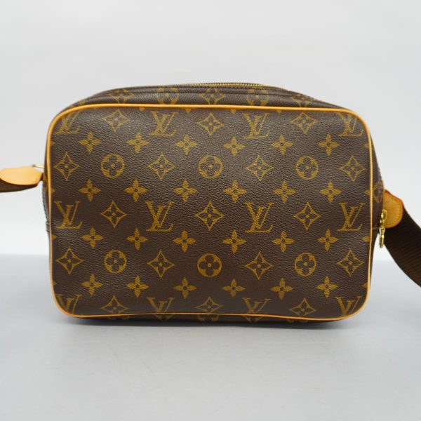 1240001050392 10 Louis Vuitton Reporter Pm Monogram Shoulder Bag Brown