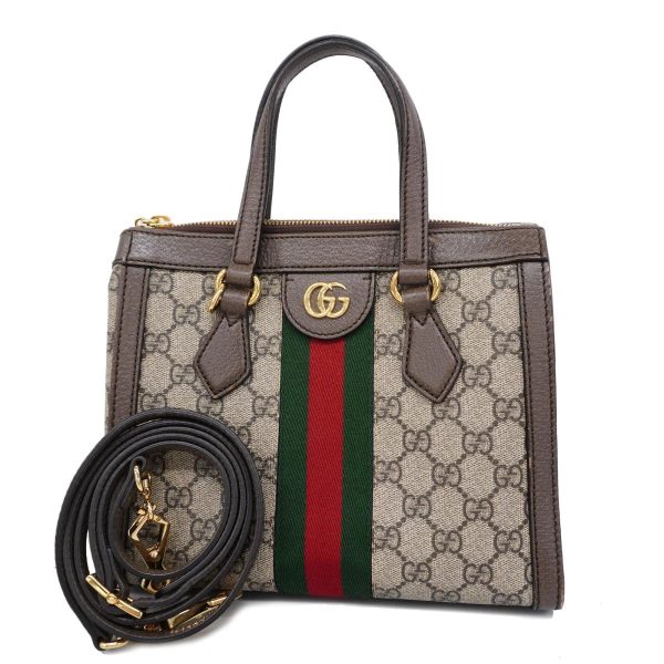 1240001050398 1 Gucci Ophidia Two Way Bag Brown