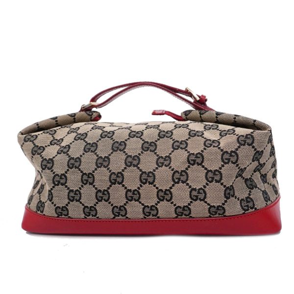 1240001050399 1 Gucci Gg Handbag Brown Red