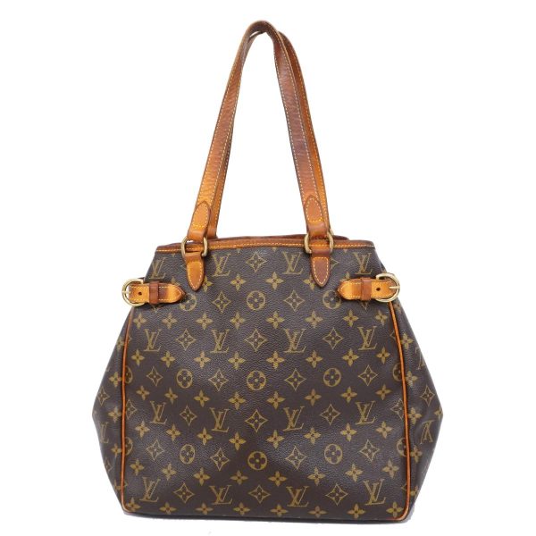 1240001050401 1 Louis Vuitton Batignolles Monogram Tote Bag Brown