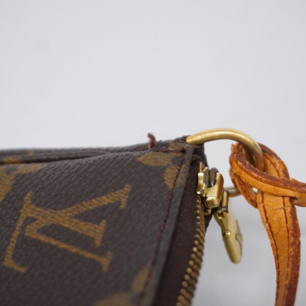 1240001050433 9 Louis Vuitton Monogram Pochette Accessory Pouch Brown