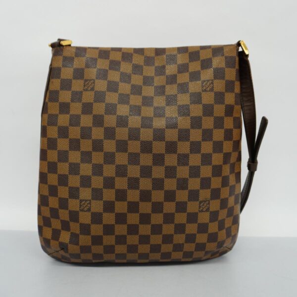 1240001050456 16 Louis Vuitton Damier Musette Shoulder Bag Ebene